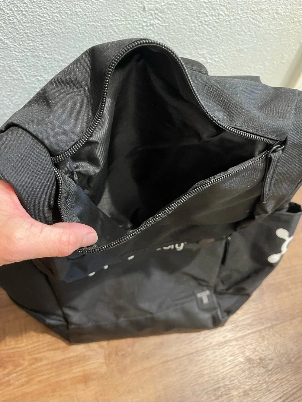 Orangetheory Black Logo Backpack - Gym & Commuter Bag